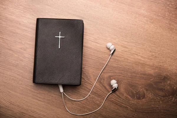 You can listen to your favorite psalms — Stock Photo, Image