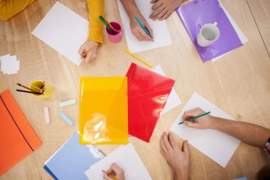 Skillful young colleagues are designing new project