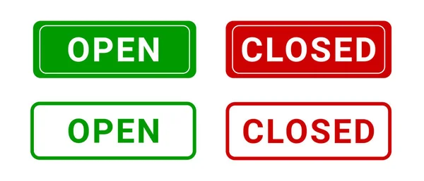 8,473,651 Open closed signs Vector Images | Depositphotos