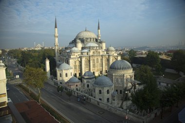 The Sehzade Mosque in Istanbul, Turkey clipart