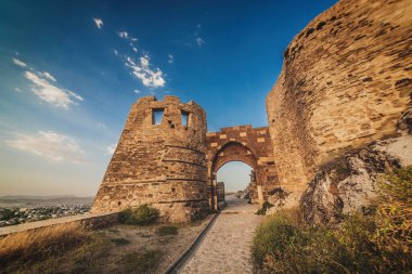 The gate to the ancient fortress of the Urartu Kingdom in Van