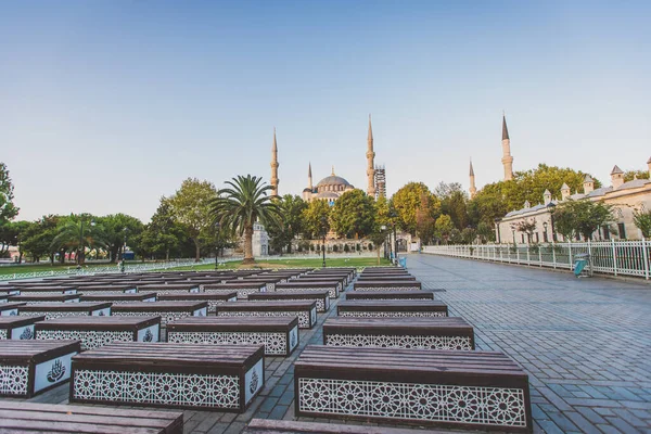 The Sultan Ahmed Mosque in Istanbul Turkey — Stock Photo, Image