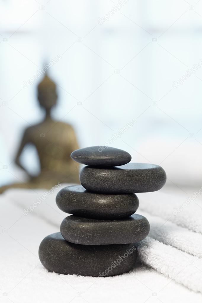 Thai massage, Hot stones, Buddha