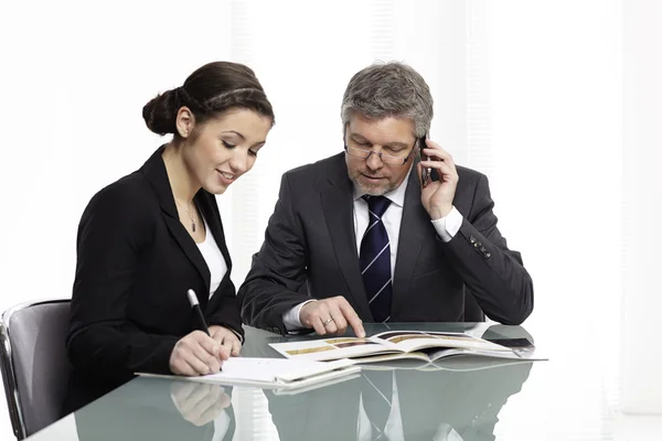 Office team at work — Stock Photo, Image