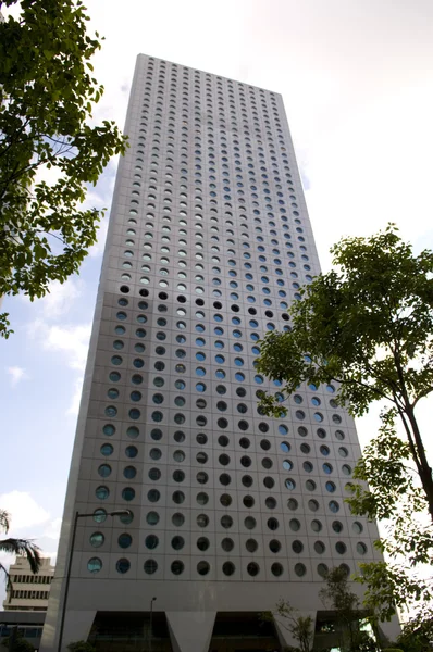 Hong Kong Jardine House Connaught Centre Connaught Place centrale Business Financial Center skyline Skyscraper Bank — Foto Stock