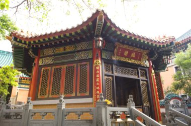 Konfüçyüsçü Hall Sik Sik Yuen Wong Tai Sin Temple din büyük ölümsüz Wong dua Kau CIM Insence