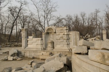 Eski Palace, Yuan Ming Yuan Haidian Bölgesi Pekin Çin mükemmel parlaklık bahçeler yaz.