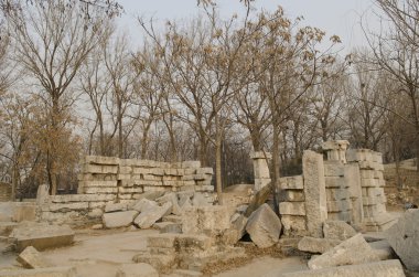 Eski Palace, Yuan Ming Yuan Haidian Bölgesi Pekin Çin mükemmel parlaklık bahçeler yaz.
