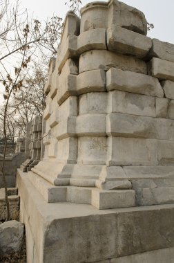 Eski Palace, Yuan Ming Yuan Haidian Bölgesi Pekin Çin mükemmel parlaklık bahçeler yaz.