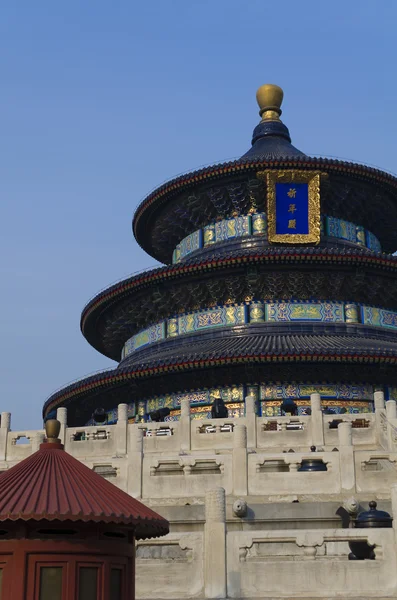 Der Himmelstempel (Himmelsaltar) tiantan in Peking China — Stockfoto