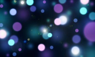 Mor ve mavi soyut resim.