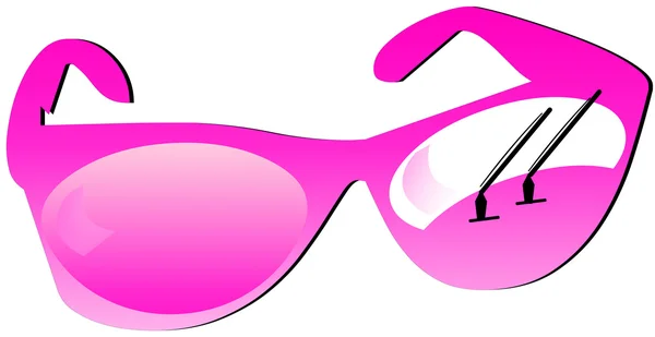 Óculos rosa — Fotografia de Stock