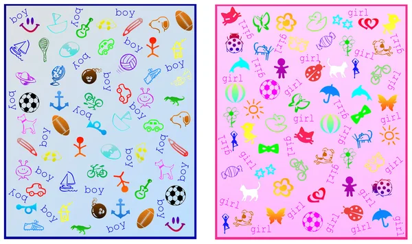 Bir kız ve bir erkek.