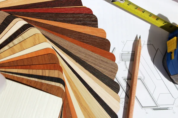 Color swatches — Stock Image Color swatches Stock Photo