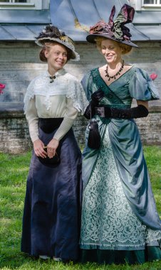 19. yüzyıl giyim vintage aktörler göstermek 