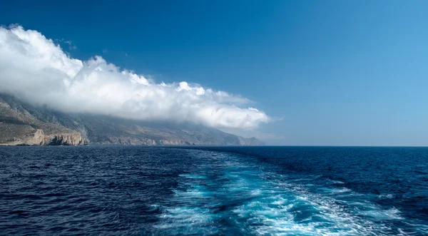 Берег Крита — стоковое фото