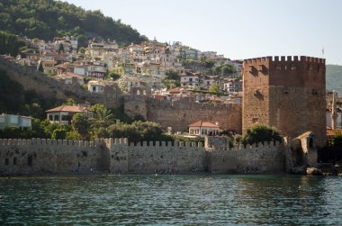 Alanya, Türkiye. Kale ve kule