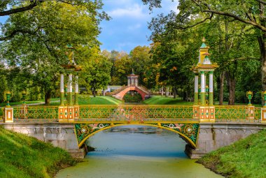 Tsarskoye Selo St. Petersburg yakınındaki Çin Köyü
