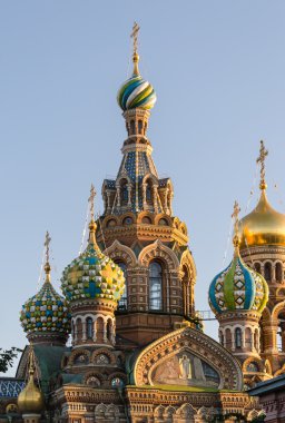 Kilise St Petersburg kan üzerinde Savior parçası