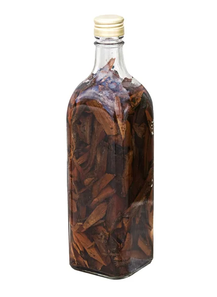 Botella de Mamajuana aislada — Foto de Stock