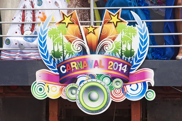 Santo Domingo carnaval — Stockfoto