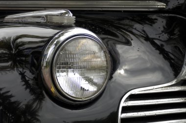 Siyah Retro otomobil