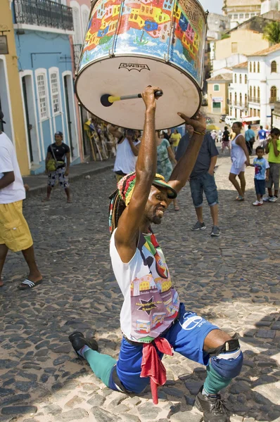 Braziliaanse Samba dansers — Stockfoto