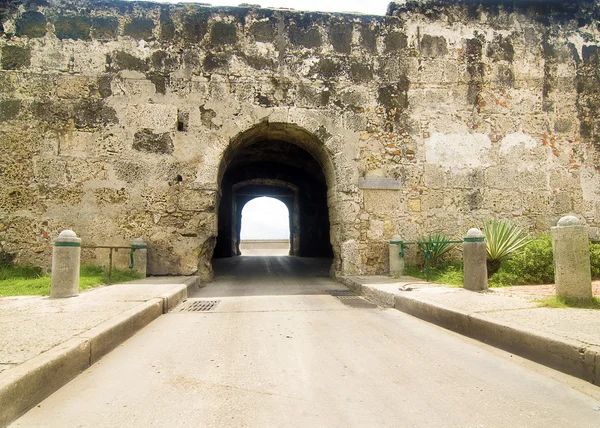 Cartagena de Indias tünel — Stok fotoğraf