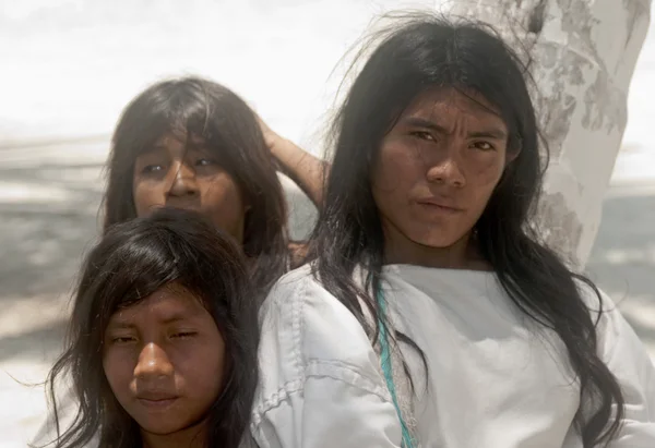 Índios Kogui Norte da Colômbia — Fotografia de Stock