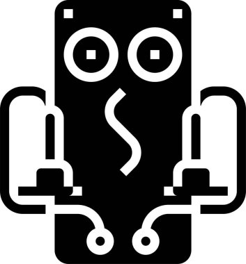 telefon konsepti vektör illüstrasyonu 