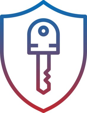 parola güvenlik konsepti vektör illüstrasyonu 