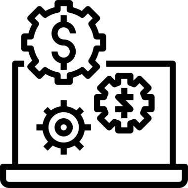 Elektronik konsept vektör illüstrasyonu