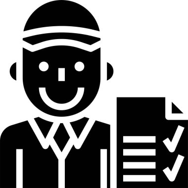 servis simgesi, vektör illüstrasyonu