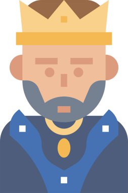 avatar simgesi vektör illüstrasyonu