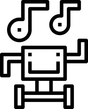 müzik ve ses konsepti vektör illüstrasyonu