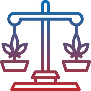 Adalet ölçeğinde yasal esrar