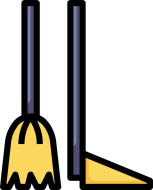 Faraş simgesi, vektör illüstrasyonu