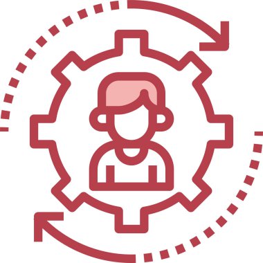 avatar simgesi vektör illüstrasyonu