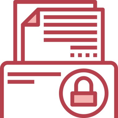 özel güvenlik vektör illüstrasyonu 