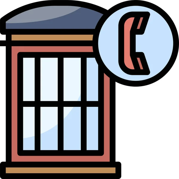 Telefon Konzept Symbol Vektor Illustration — Stockvektor