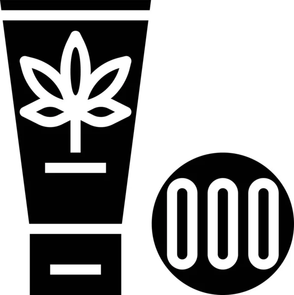 Ikona Cbd Ilustracja Wektora — Wektor stockowy