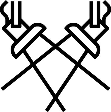 ışık simge vektör çizim 