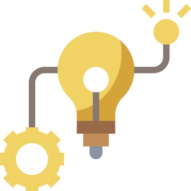 dişli simgesi, vektör çizimi