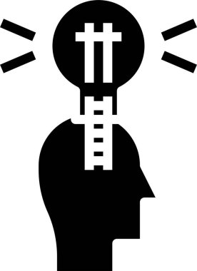 Fikir kavramı vektör çizim