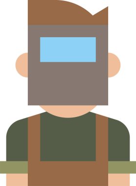 avatar simgesi vektör illüstrasyonu