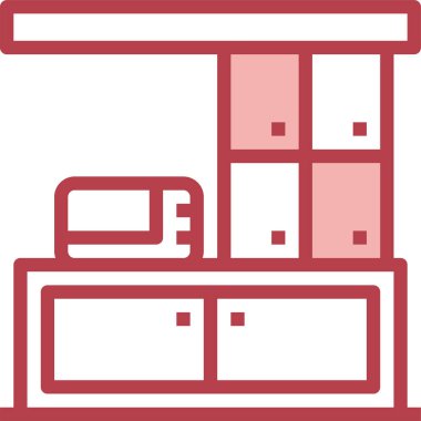 yiyecek ve içecek konsepti vektör modern resimleme simgesi 