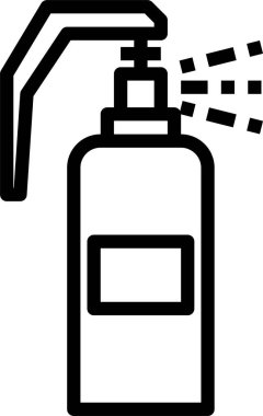 biber gazı vektör illüstrasyonu 