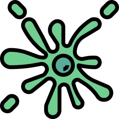 Leke ikonu vektör illüstrasyonu