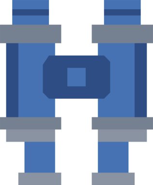 binoküler simge, vektör çizimi