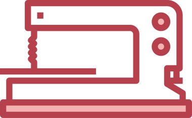 Fretsaw simgesi, vektör illüstrasyonu